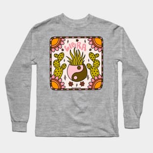 Libra Cactus Long Sleeve T-Shirt